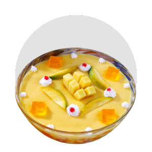 Fruit custard and fruit salads Liquid Flavour