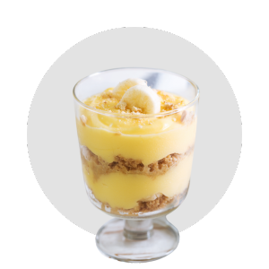 Hot & cold custard desserts Liquid Flavour